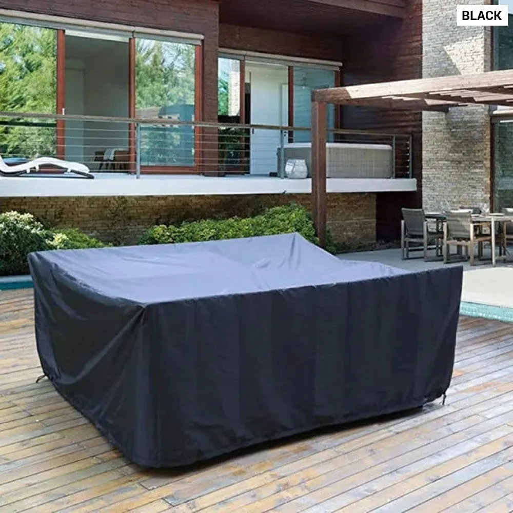 190t Waterproof Rain Snow Dust Wind-proof Anti-uv Oxford Fabric Garden Lawn Patio Furniture Covers