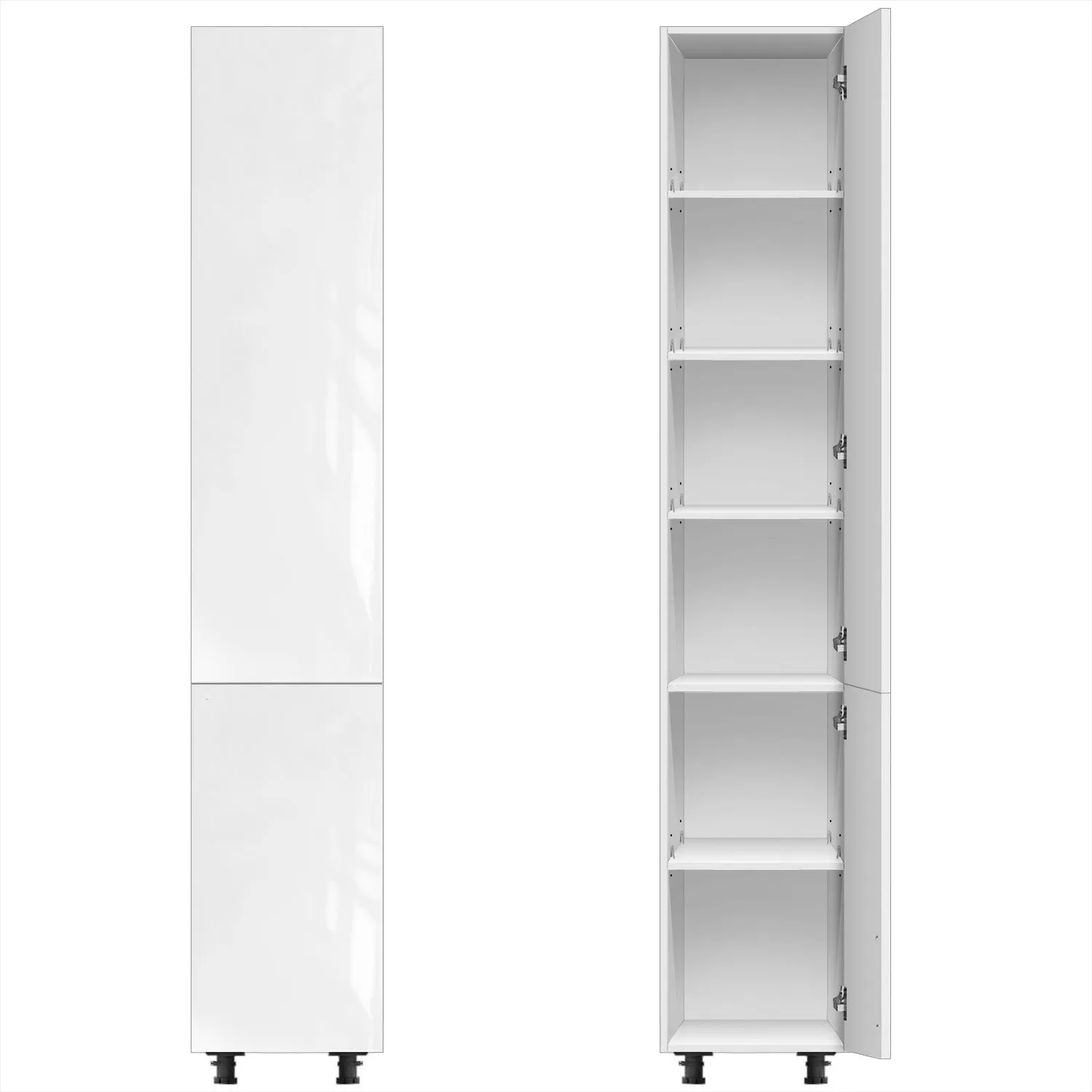 2-Door For Pantry Cabinet (PET Gloss)