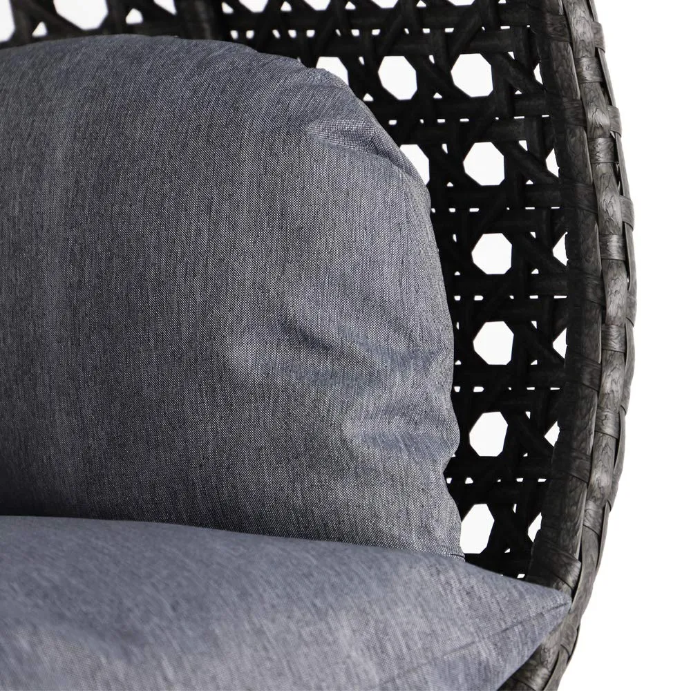 2 Person Hanging Swing Egg Chairs - LeisureMod