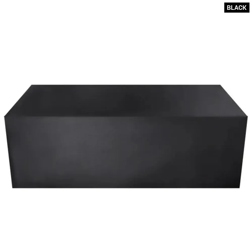 72 Sizes Outdoor Patio Garden Black Furniture Waterproof Covers Rain Snow Chair Covers Sofa Table Chair Dust Proof Cover