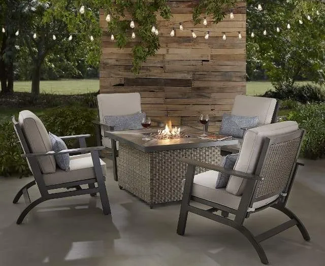 Addison Square Porcelain Top Fire Pit