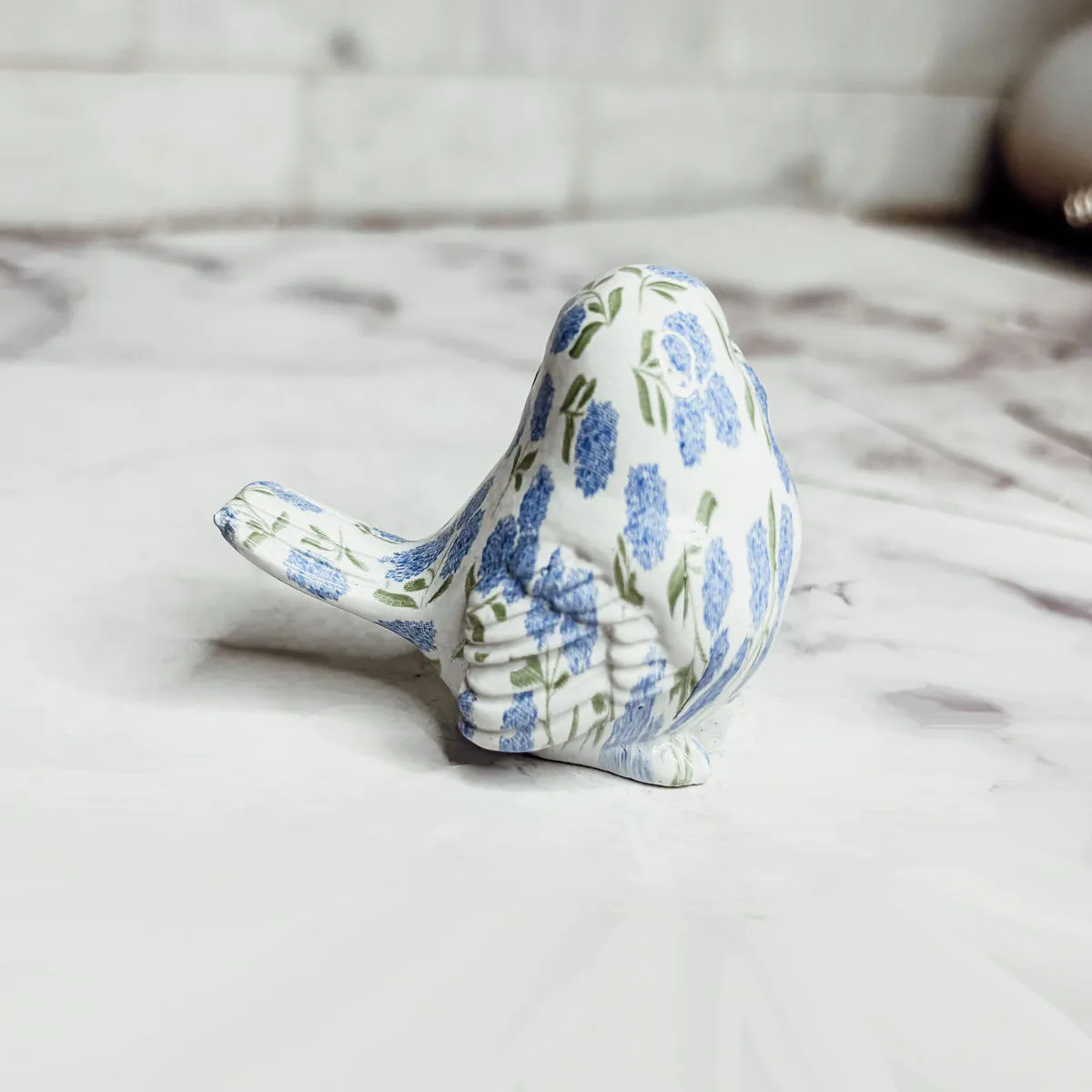 Blue Hydrangea Birds