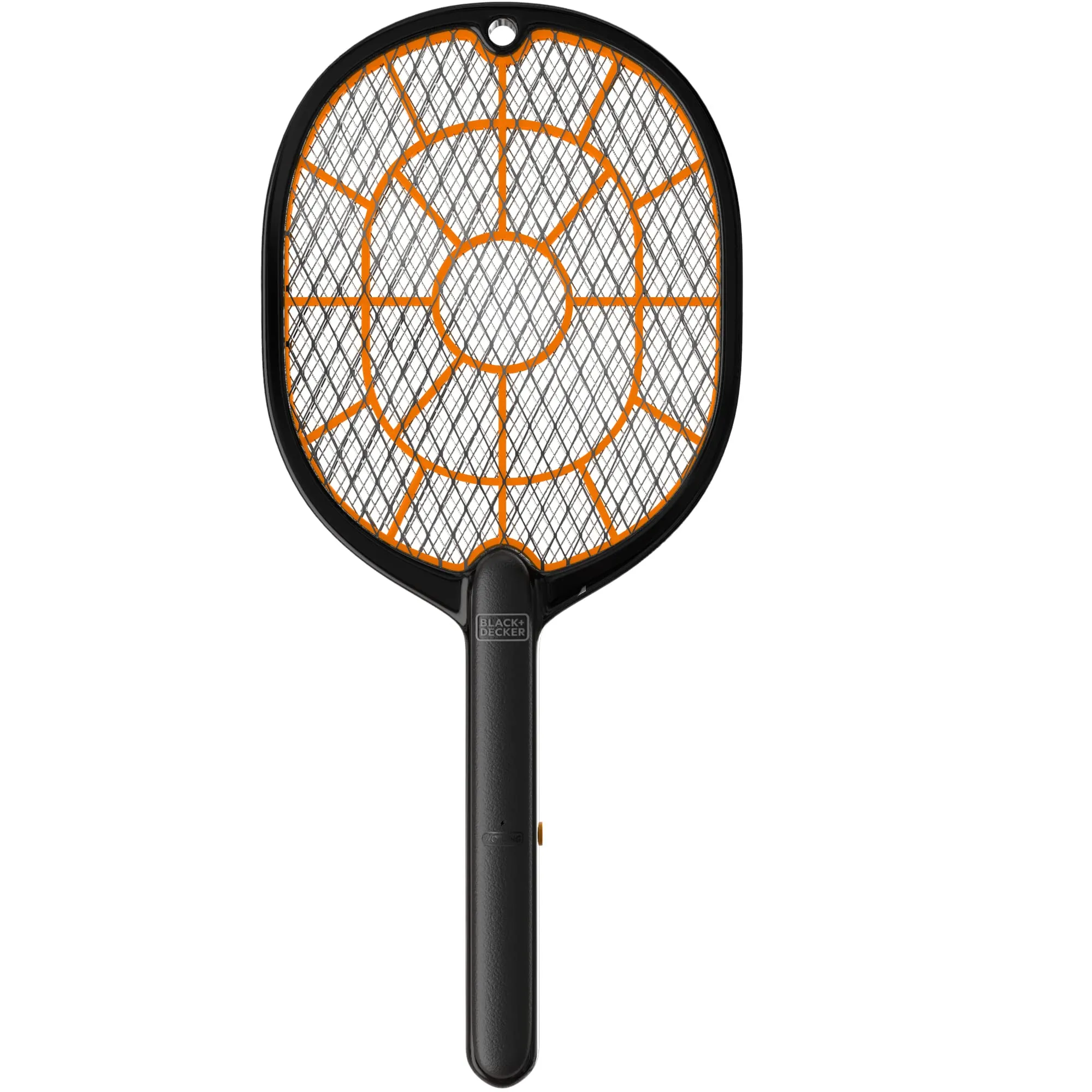 Bug Zapper Racket  Electric Fly Swatter for Gnats, Mosquitoes, & More  Harmless-to-Humans Outdoor Bug Zapper Battery Operated  Handheld Electric Fly Swatter Indoor Racket