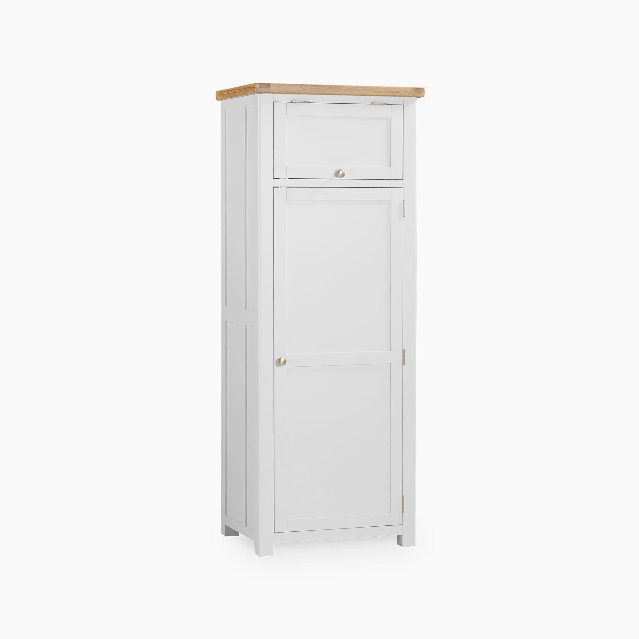 Burford Single Larder Unit in Warm White