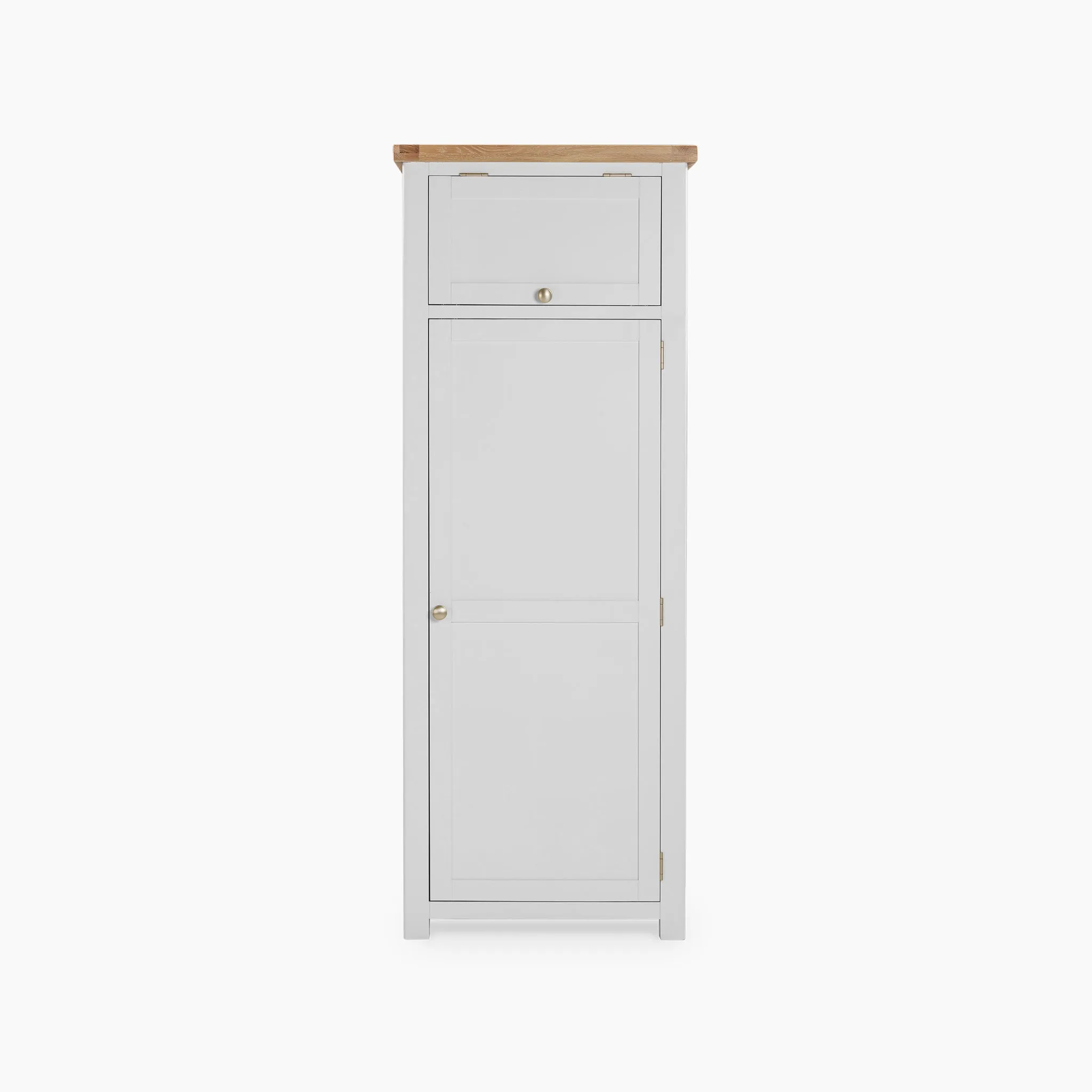 Burford Single Larder Unit in Warm White