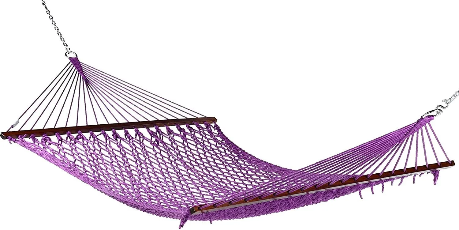 Caribbean Rope Hammock Purple