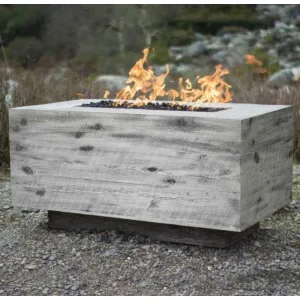 Catalina Wood Grain Fire Pit - 84"