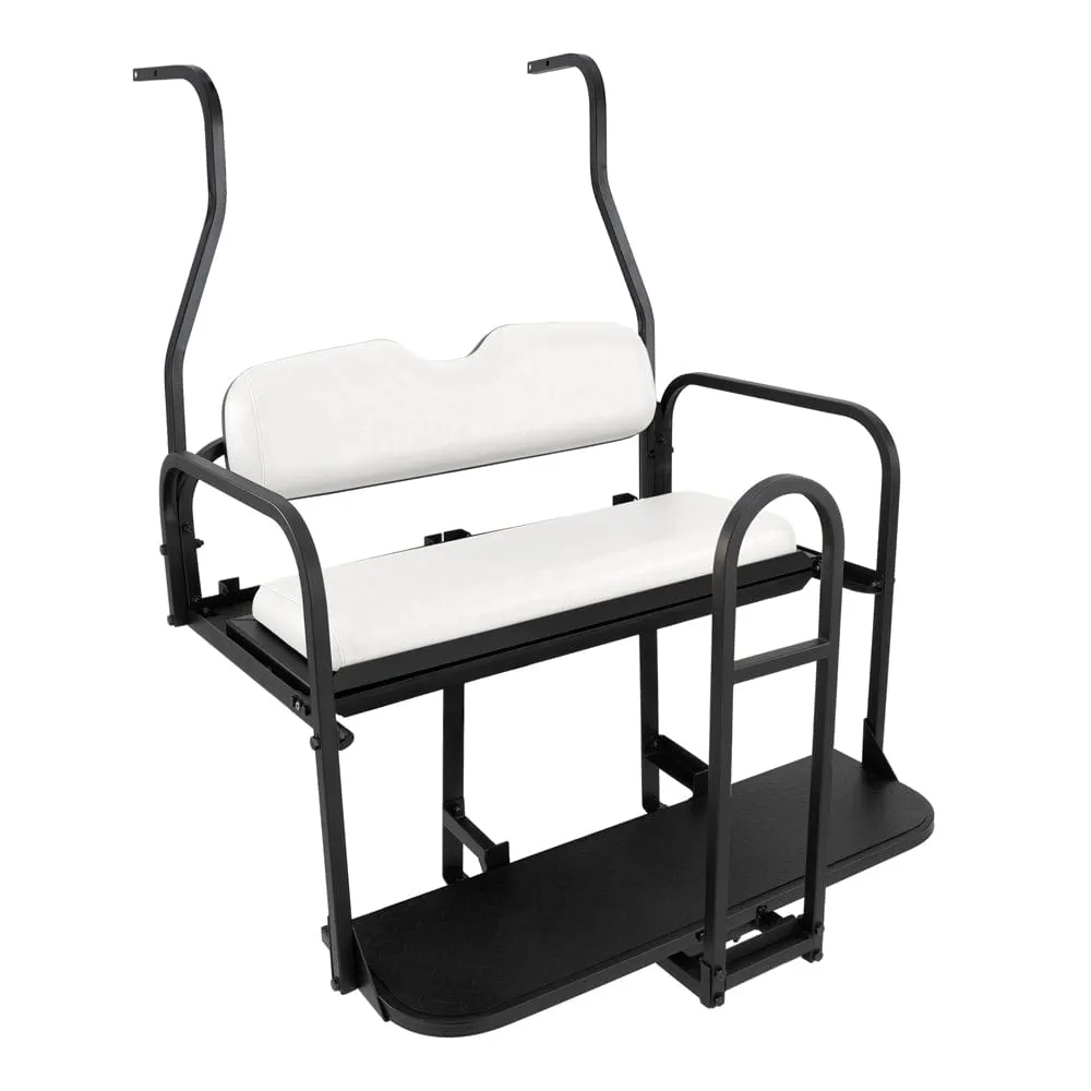 Club Car DS Golf Cart Rear Flip Seat Kit (2000.5 -2008) | Gusto®