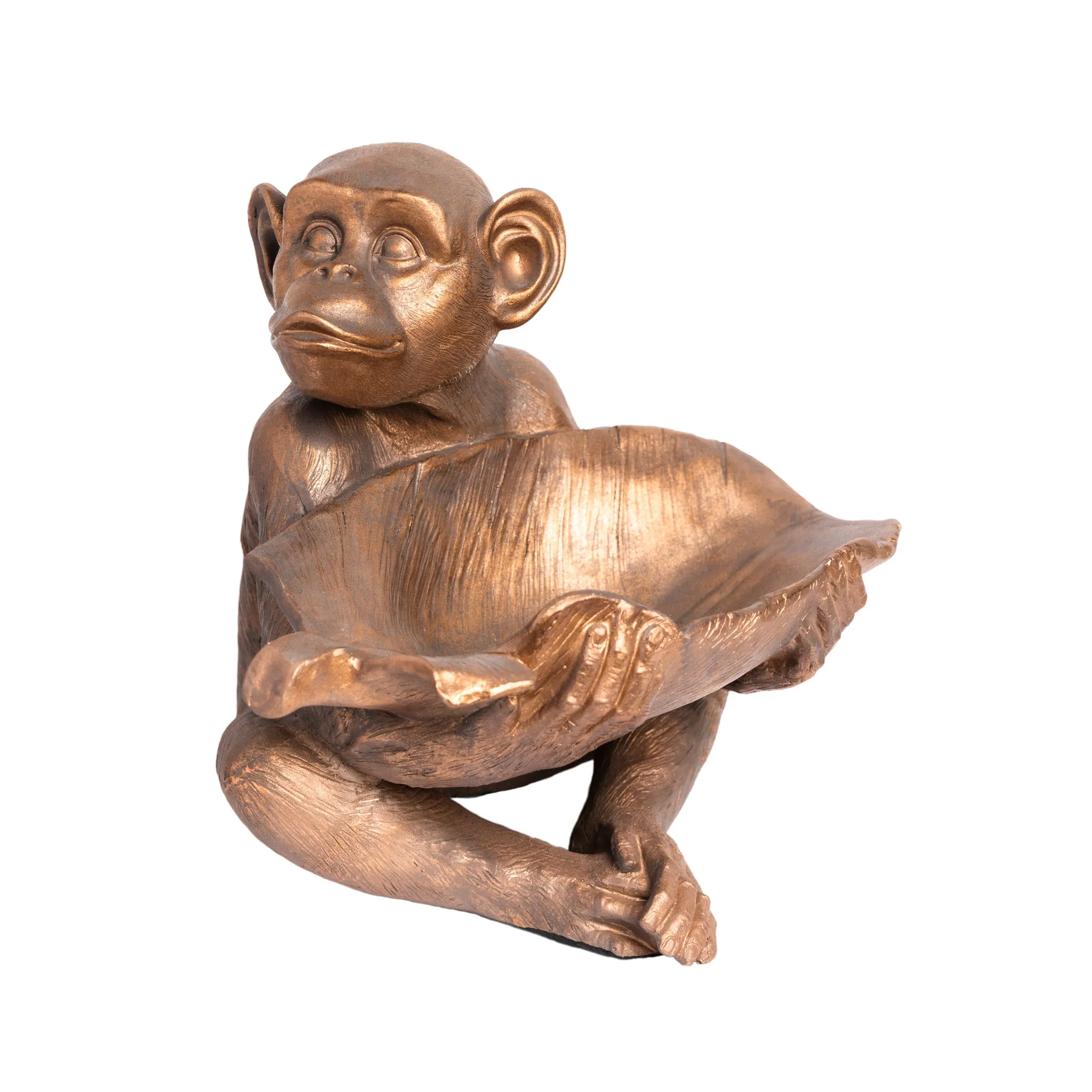 Copper Resin Monkey Bowl