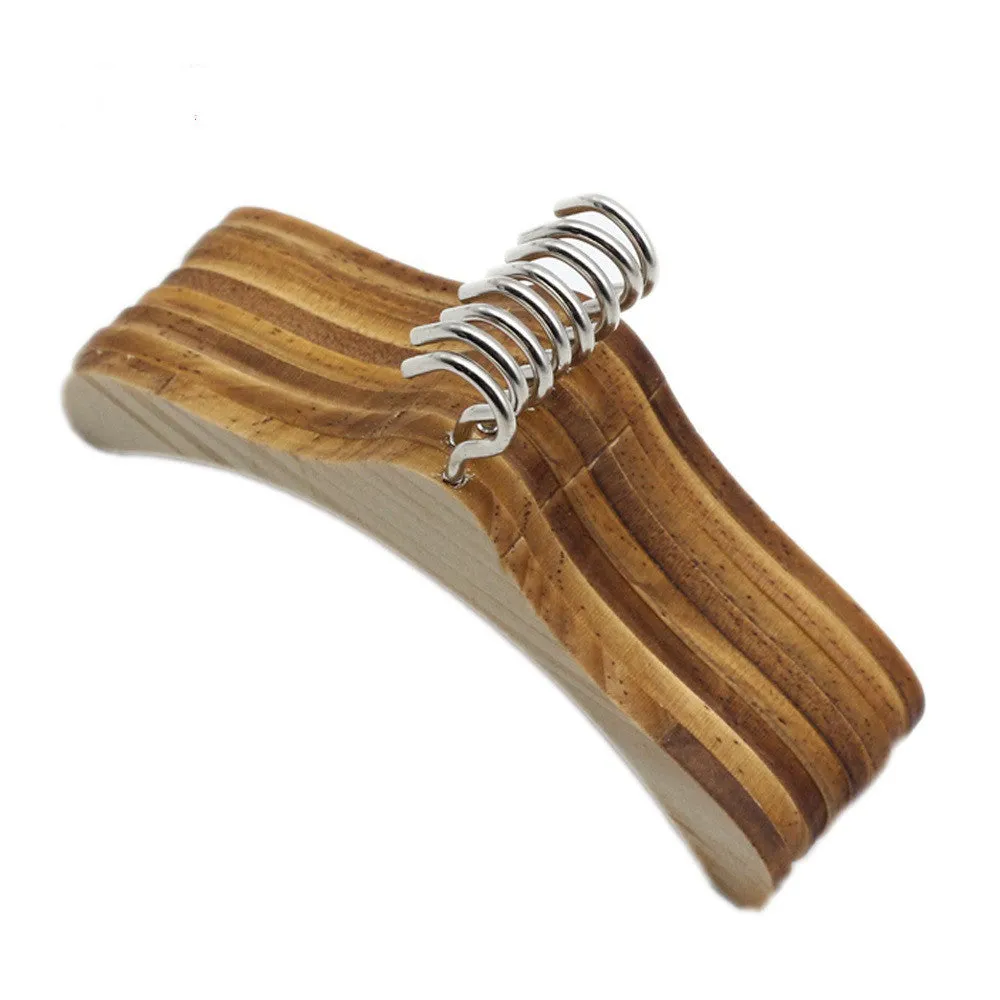 Doll Accessories Wooden Doll Clothes Dress Hangers For Dolls Toys