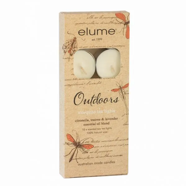 Elume Outdoors Citronella Mosquito Tea Lights