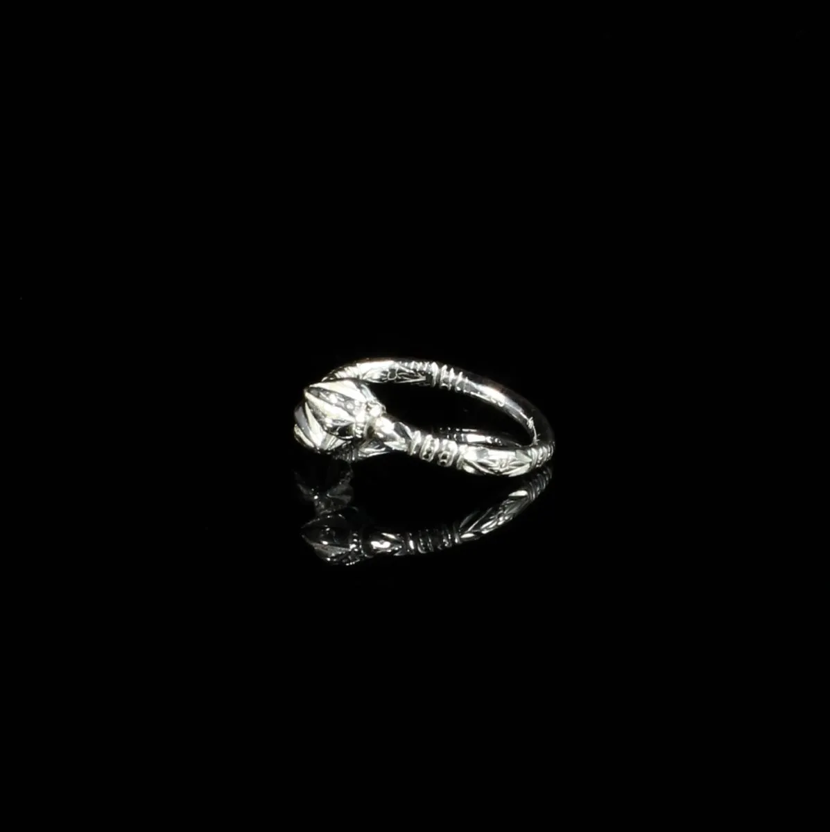 Extra Light Cocoa Pod Bangle Ring