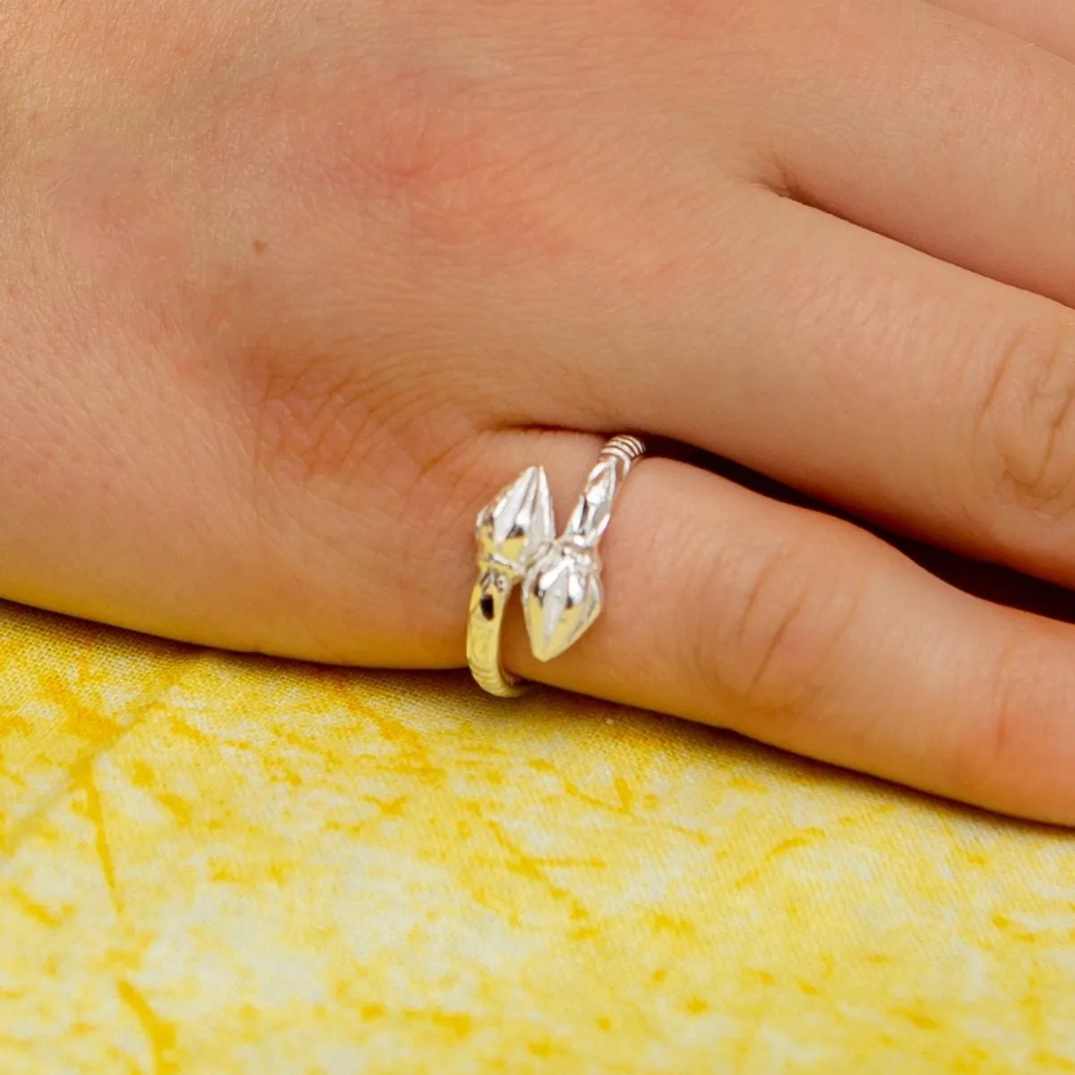 Extra Light Cocoa Pod Bangle Ring