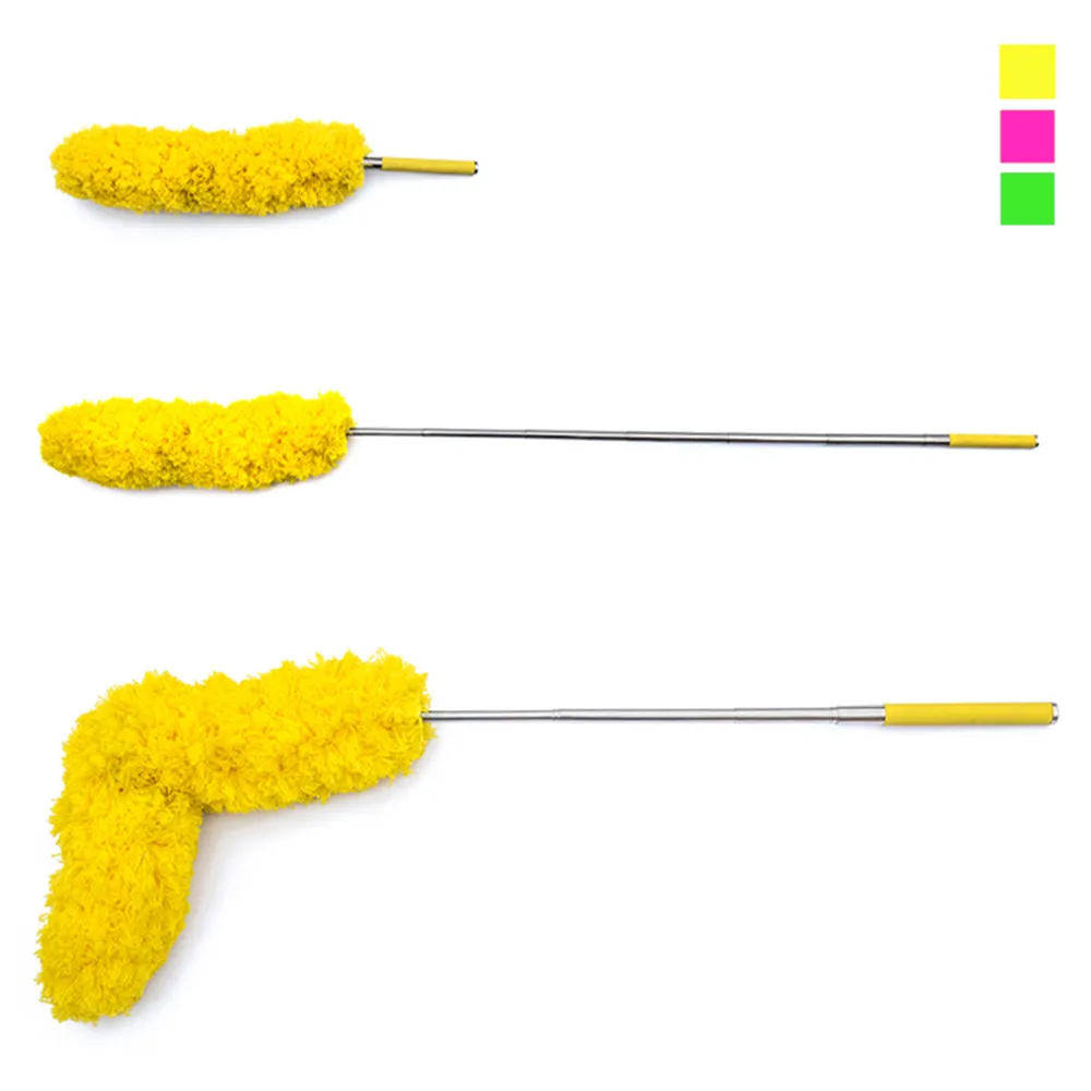 Flexible Duster 56" Extendable Handle Telescopic Cleaner Ceiling Fan Home Car