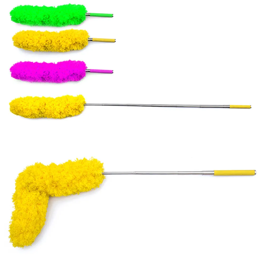 Flexible Duster 56" Extendable Handle Telescopic Cleaner Ceiling Fan Home Car