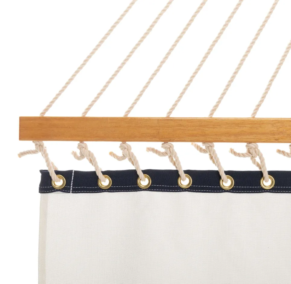 Large Pool Side Hammock - Sunbrella Way White