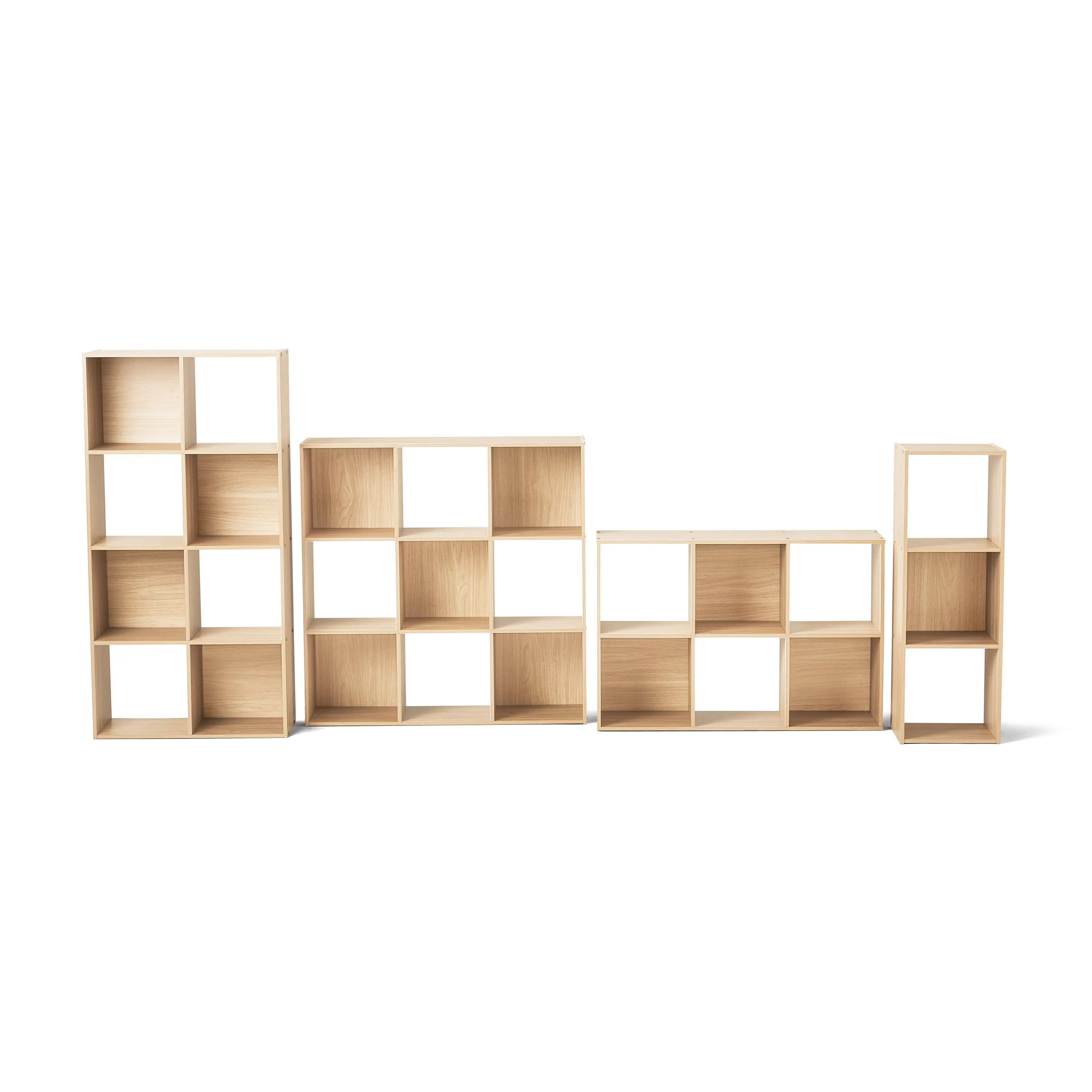 Mainstays 11" 6-Cube Storage Organizer, Spring Pine