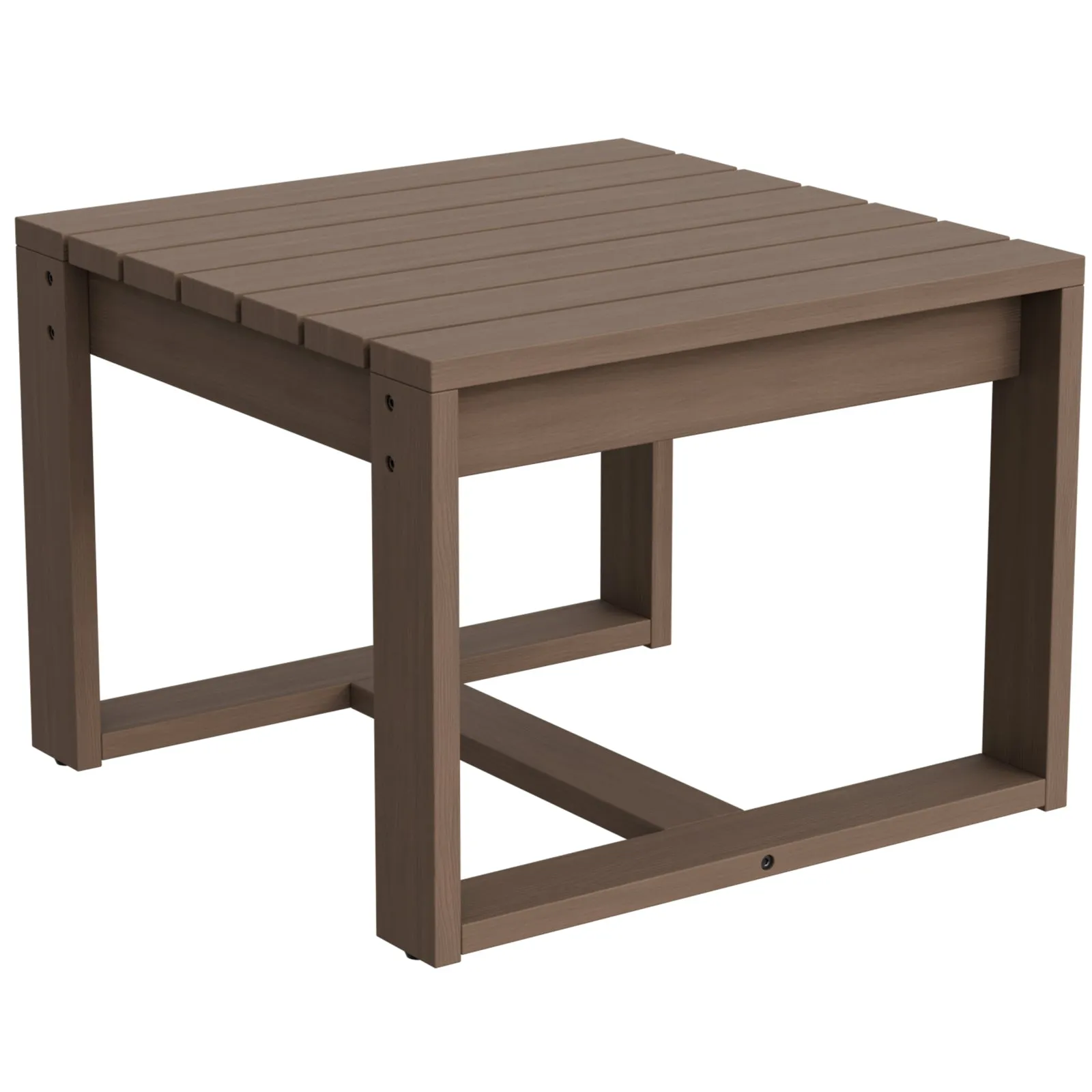 Natural Square Cedar Wood Table