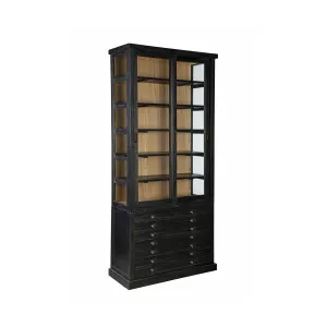 Reclaimed Wood Single Harrington Display Cabinet