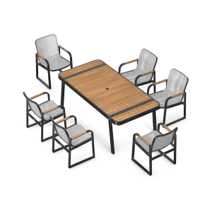 Signature 7-Piece Outdoor Patio Dining Set