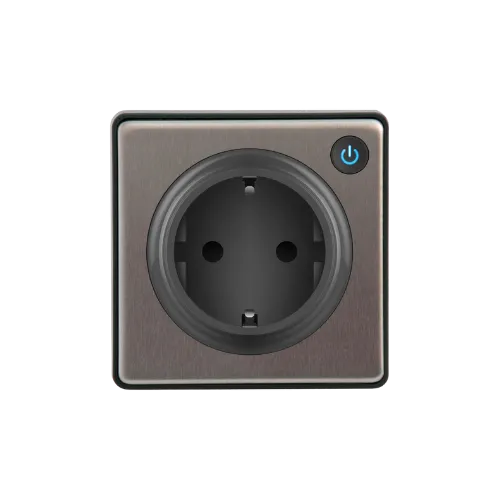 Smart Socket (Non-UK) - Stainless Steel