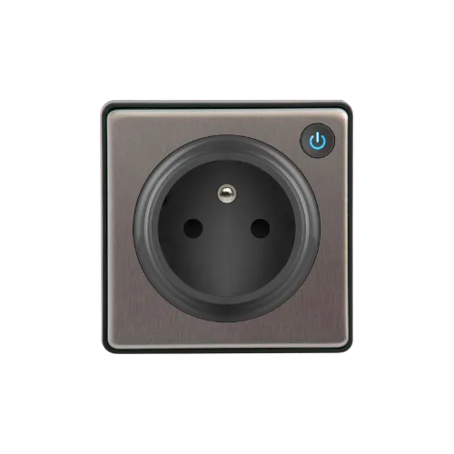 Smart Socket (Non-UK) - Stainless Steel