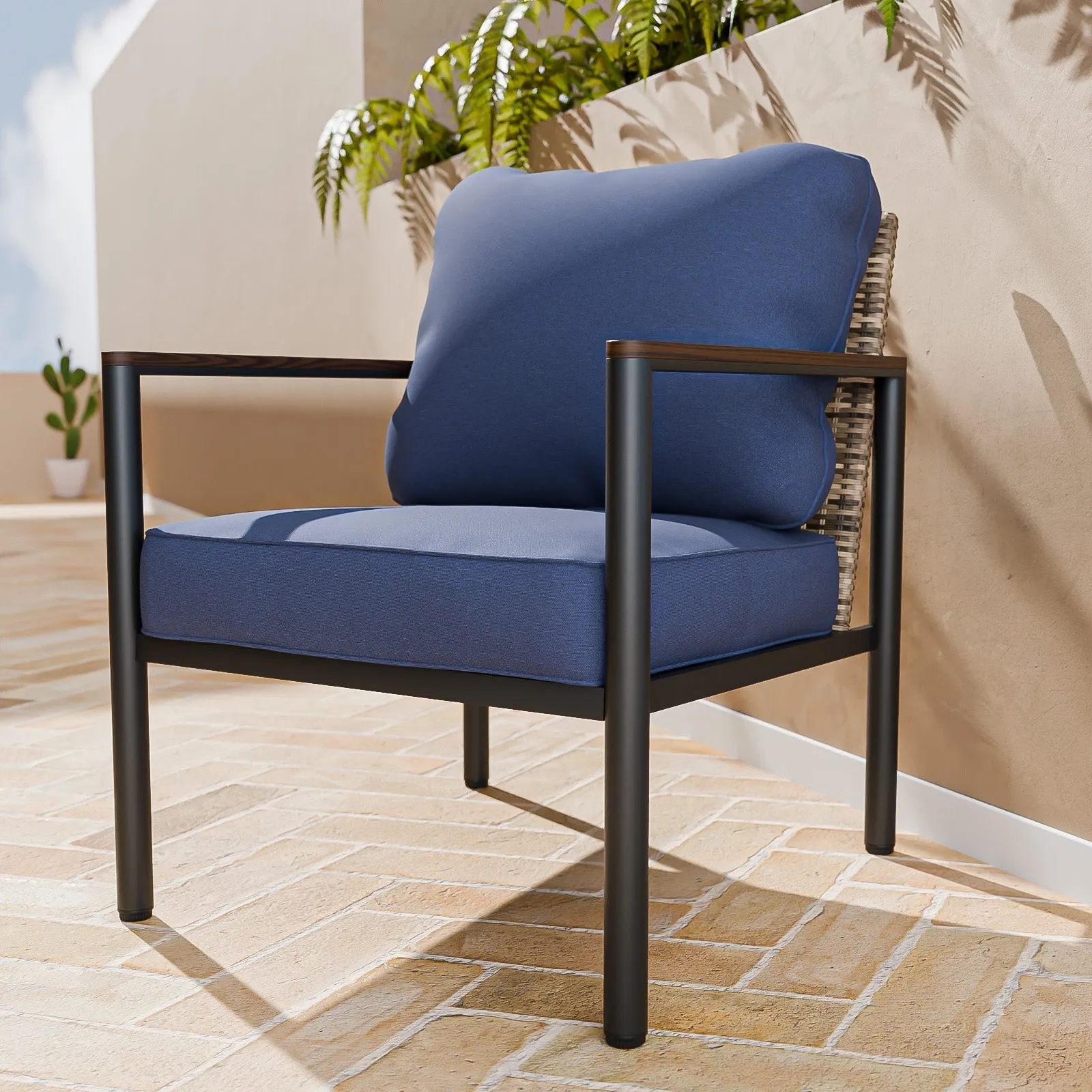 Sunset Dune Outdoor Patio Furniture Chair