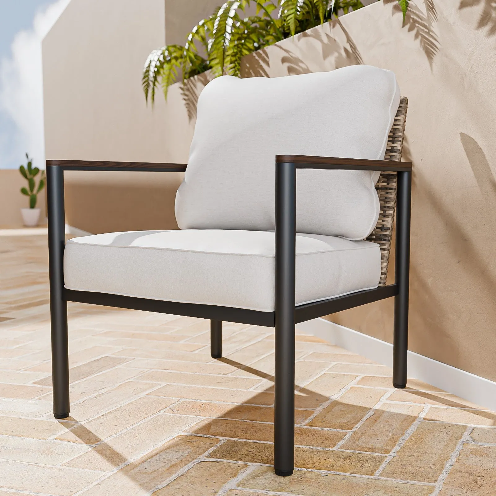 Sunset Dune Outdoor Patio Furniture Chair