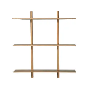 Tulum Oak Shelf | 90x20x100cm