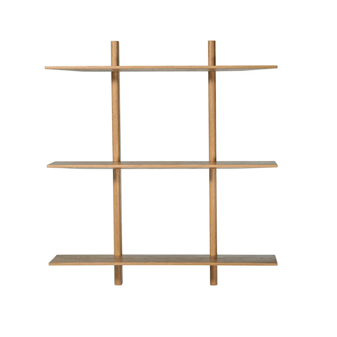 Tulum Oak Shelf | 90x20x100cm