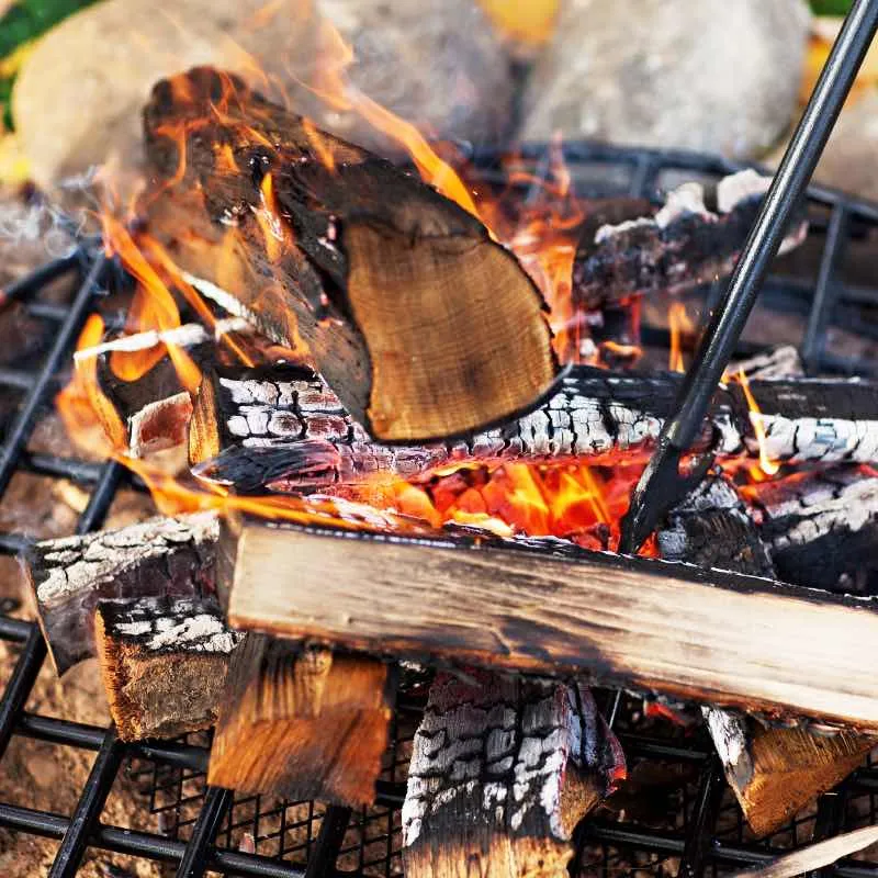 Walden Original Fire Pit Grate w/ Ember Catcher