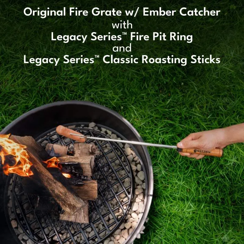 Walden Original Fire Pit Grate w/ Ember Catcher