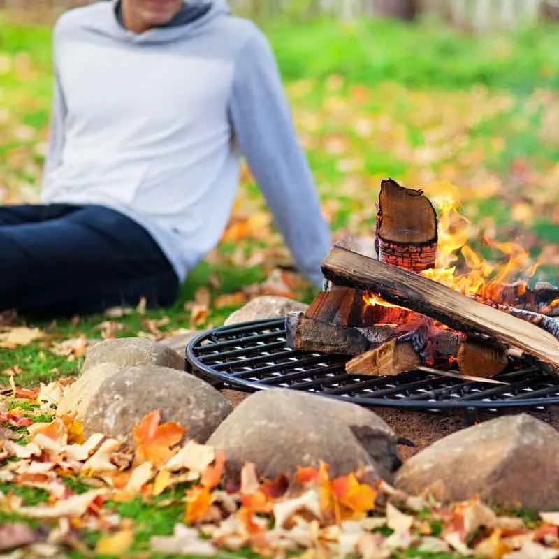 Walden Original Fire Pit Grate w/ Ember Catcher