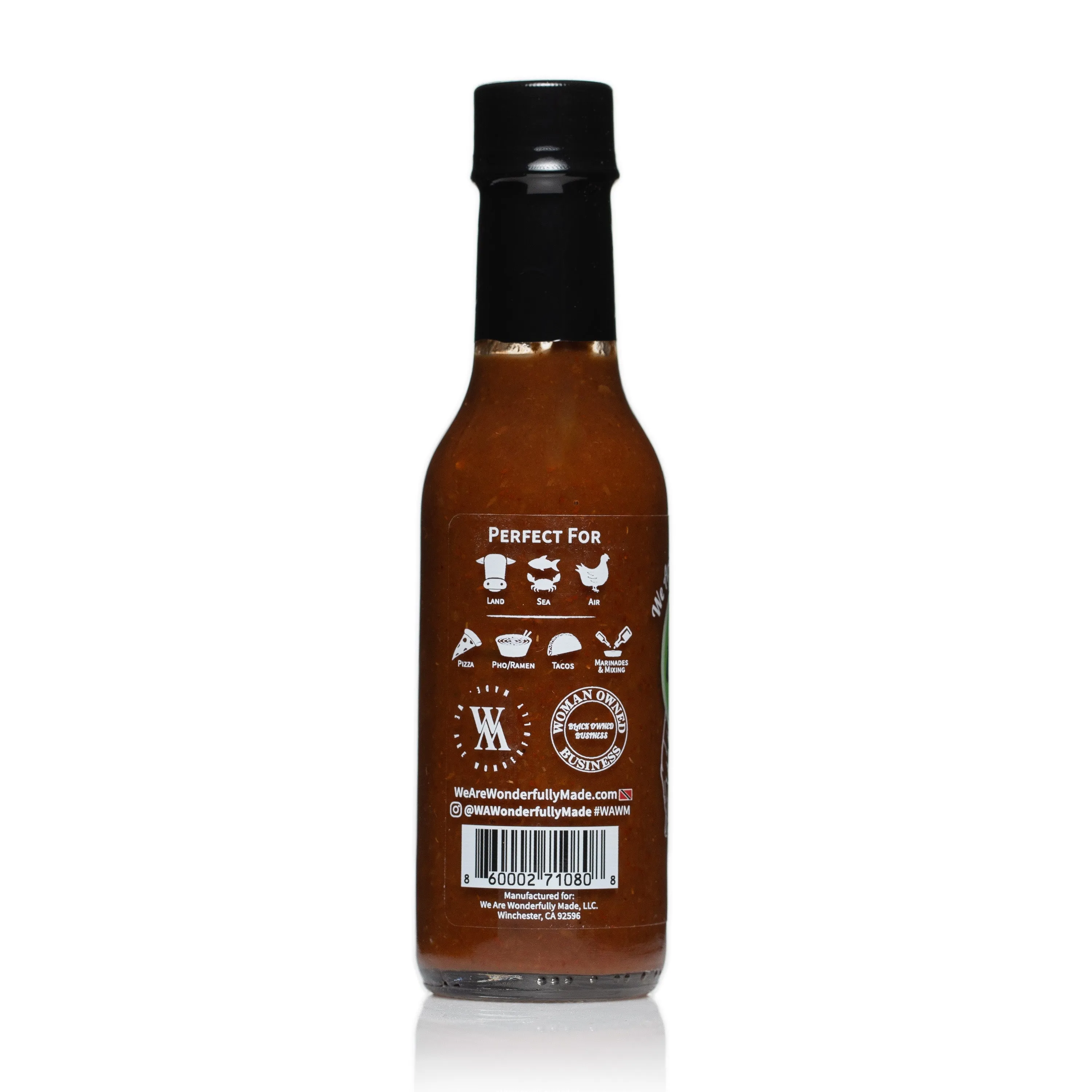 We Are Wonderfully Made Grandma's Trini Pepper Hot Sauce